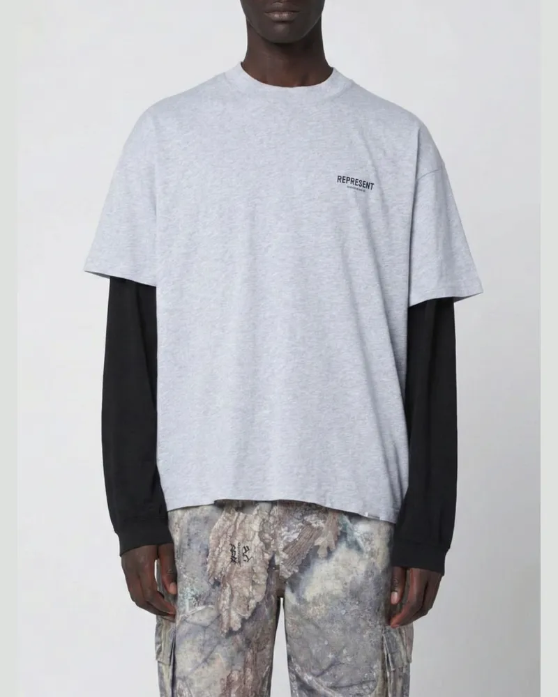 REPRESENT T-shirt herren Grau