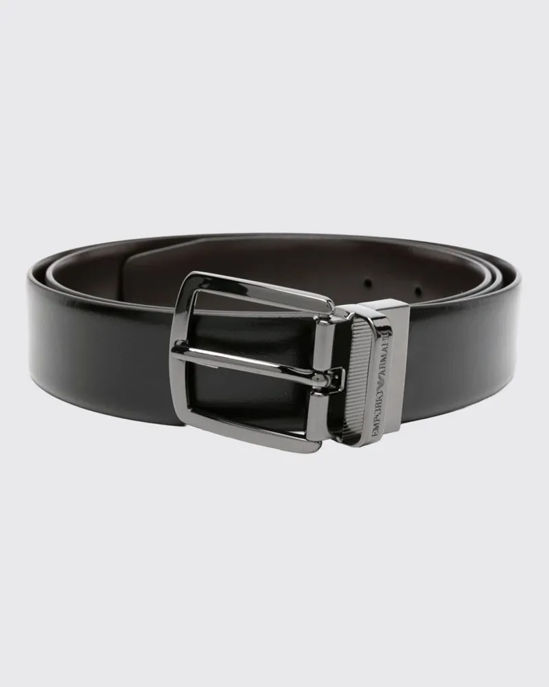 Emporio Armani Gürtel herren Schwarz