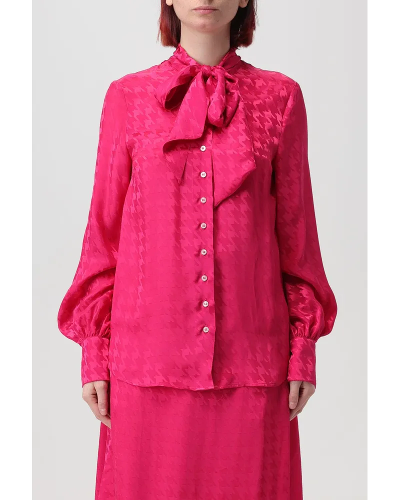 MSGM Hemdbluse damen Fuchsia