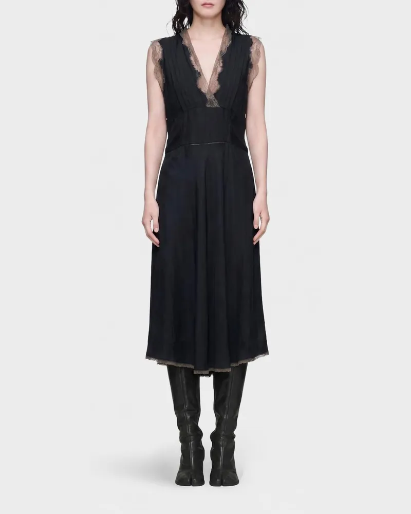 Maison Margiela Kleid damen Schwarz