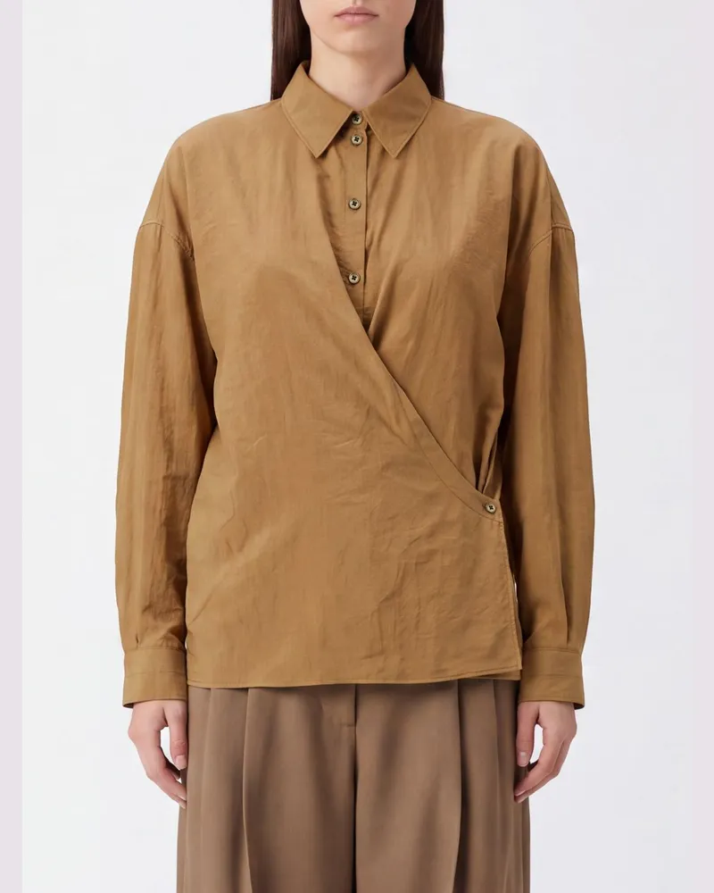 Christophe Lemaire Hemdbluse damen Beige