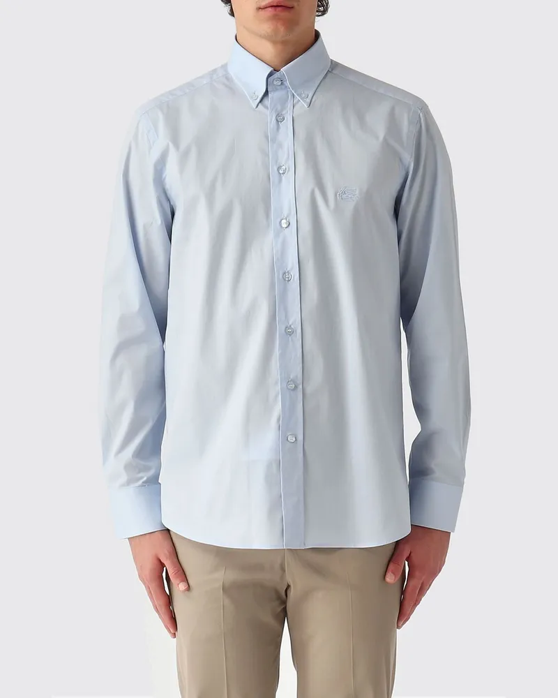 Etro Hemd herren Hellblau