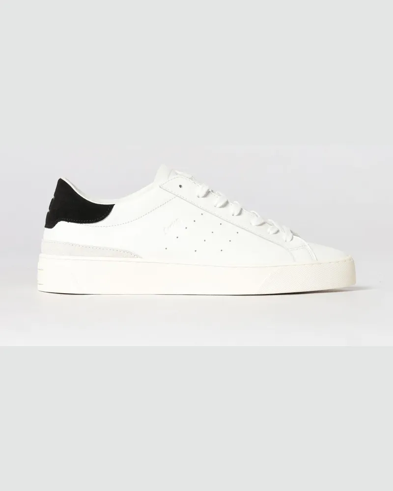 D.A.T.E. Sonica Sneakers aus Leder Schwarz