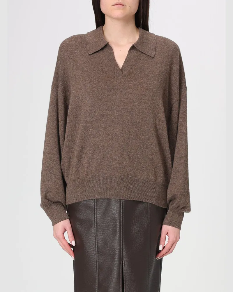 Lisa Yang Sweatshirt damen Braun