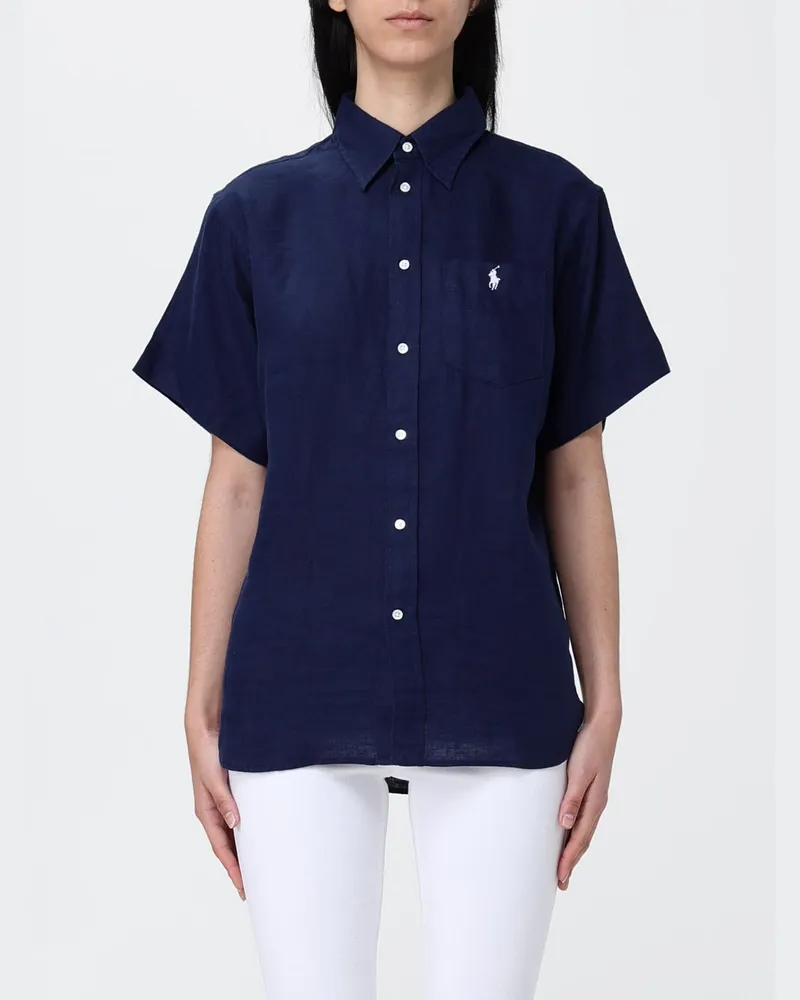 Ralph Lauren Hemdbluse damen Navy
