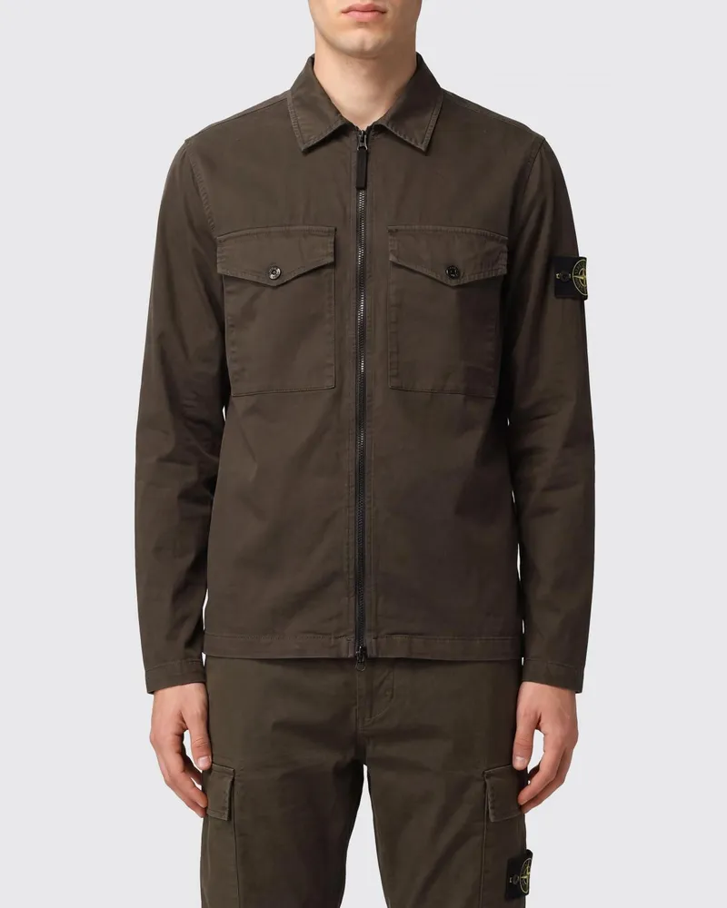 Stone Island Hemd herren Grau