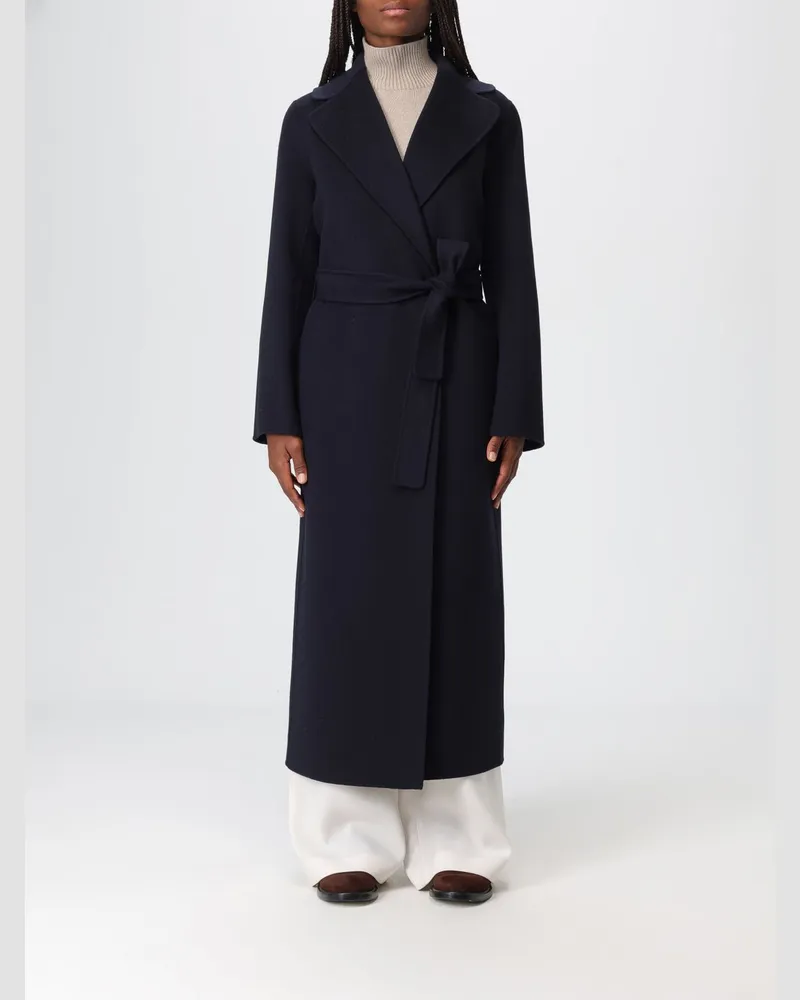 Max Mara Mantel damen Navy