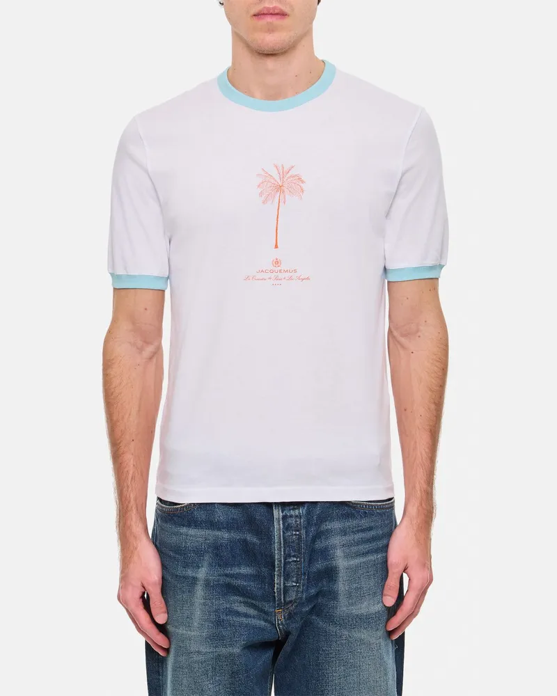 Jacquemus T-shirt herren Weiß
