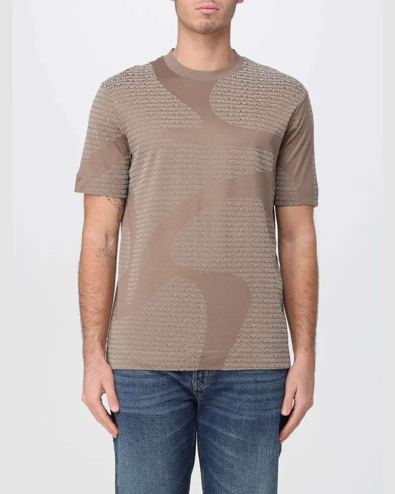 Emporio Armani T-shirt herren Beige