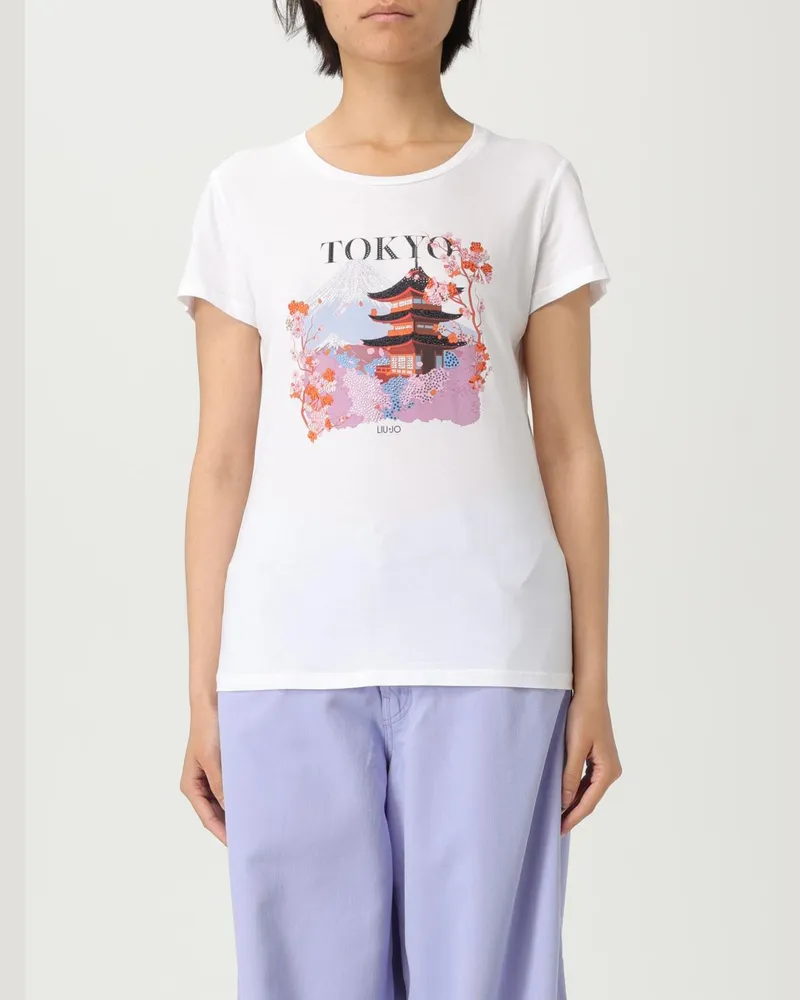 Liu Jo T-shirt damen Weiss