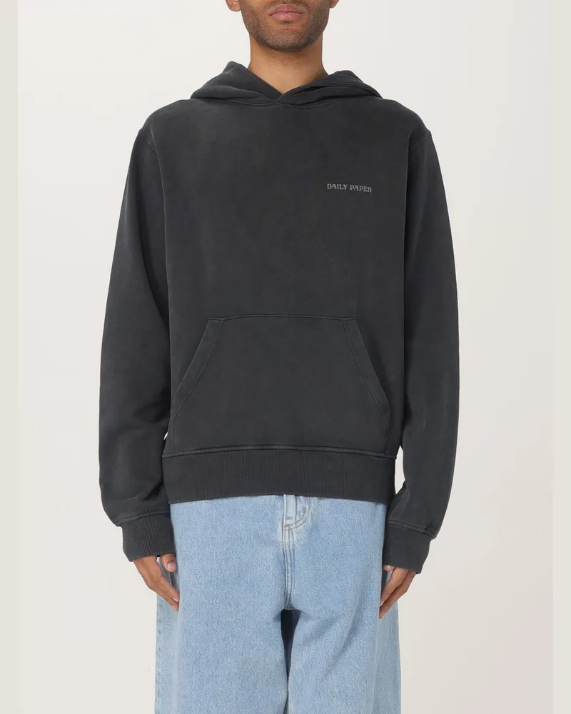 Daily Paper Sweatshirt herren Schwarz