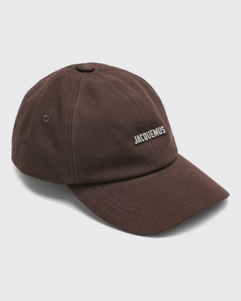 Jacquemus Baumwoll-Baseballkappe Braun
