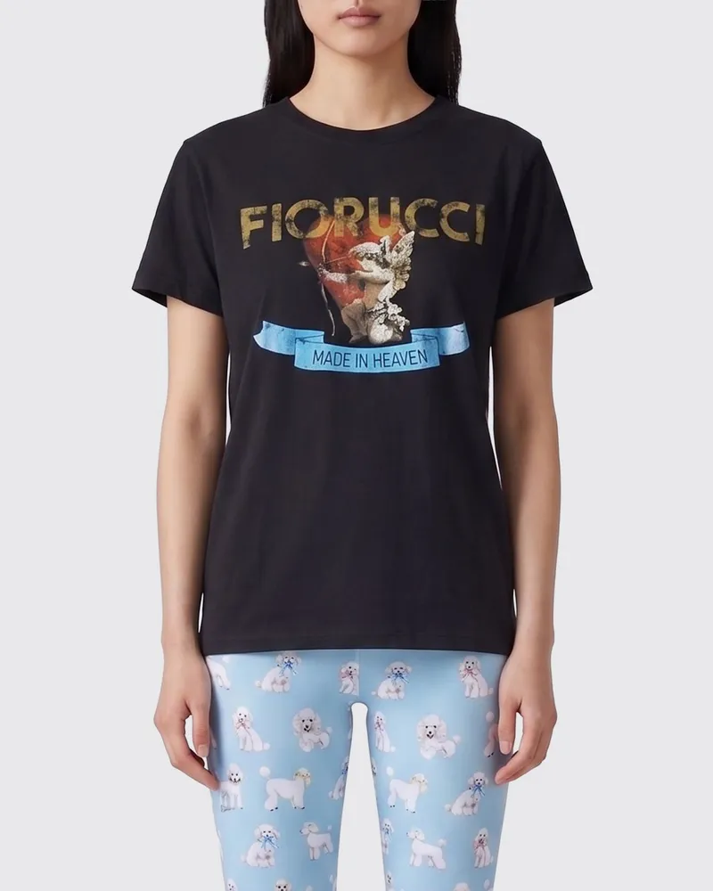 Fiorucci T-shirt damen Schwarz