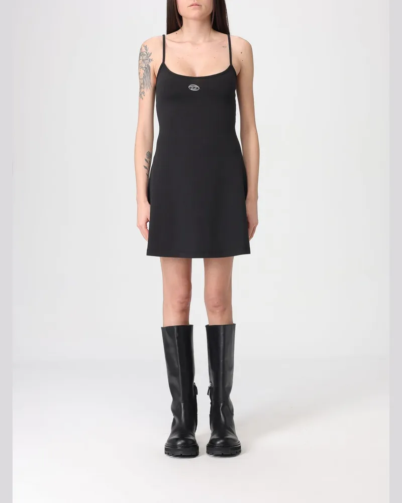 Diesel Kleid damen Schwarz