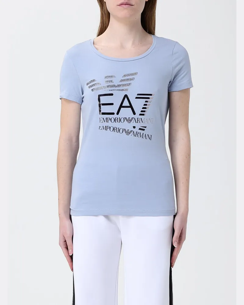 EA7 T-shirt damen Blau