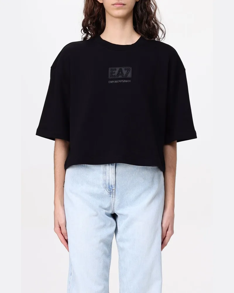 EA7 T-shirt damen Schwarz