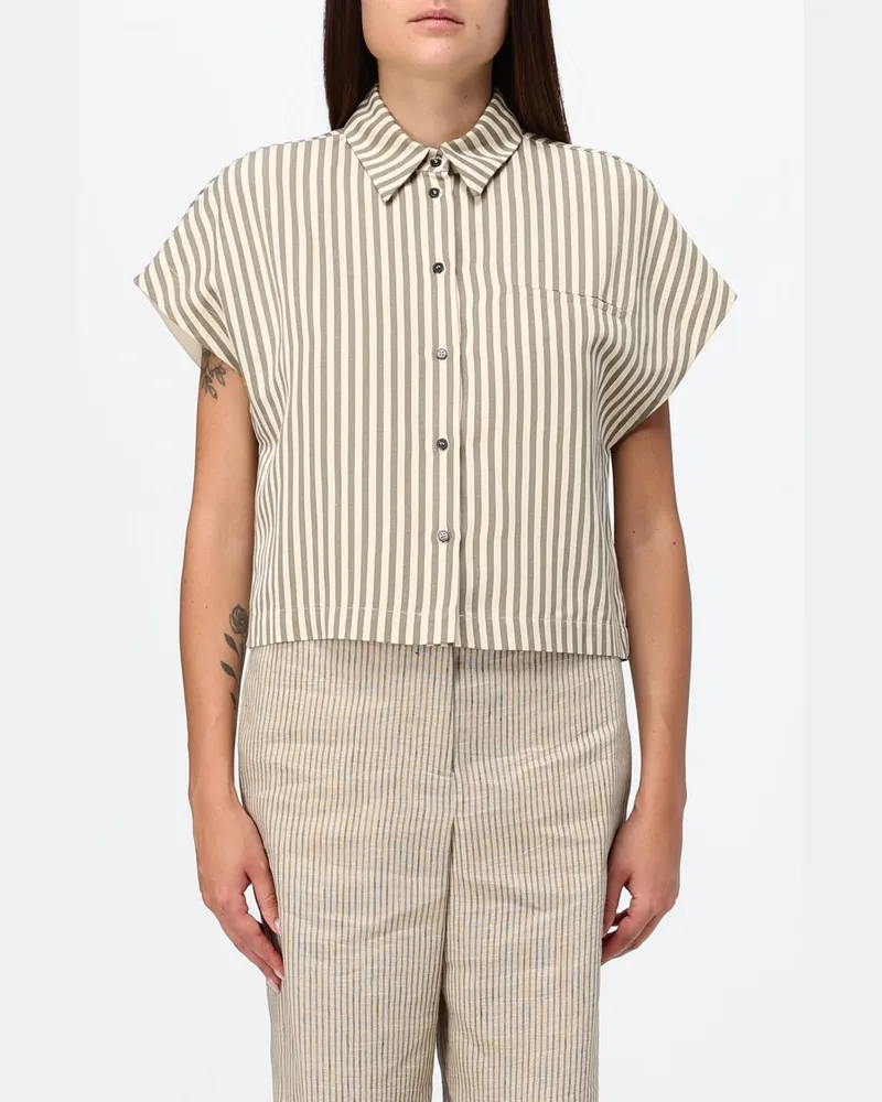 ALYSI Hemdbluse damen Grün