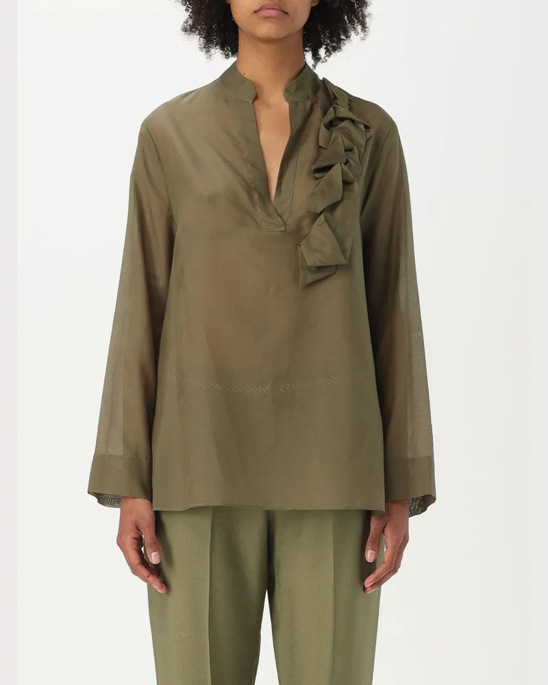 Hanita Hemdbluse damen Olive