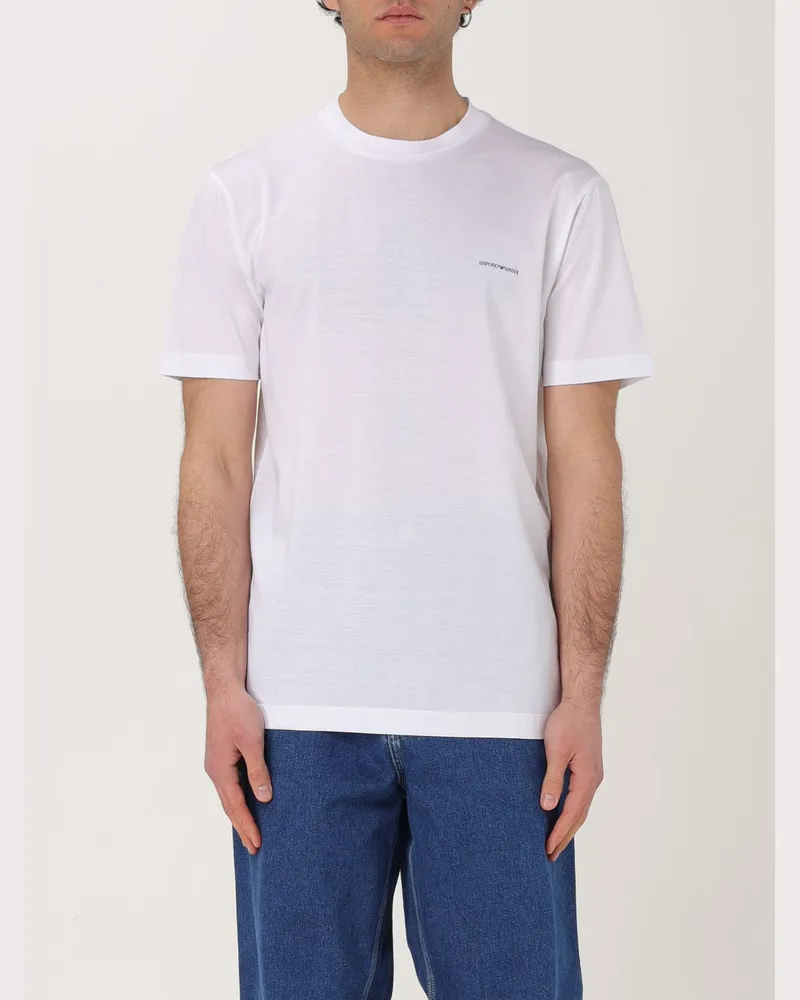 Emporio Armani T-shirt herren Weiß