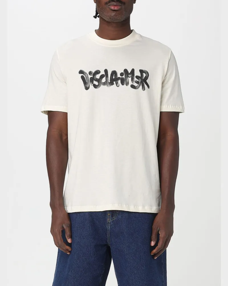 DISCLAIMER T-shirt herren Milch