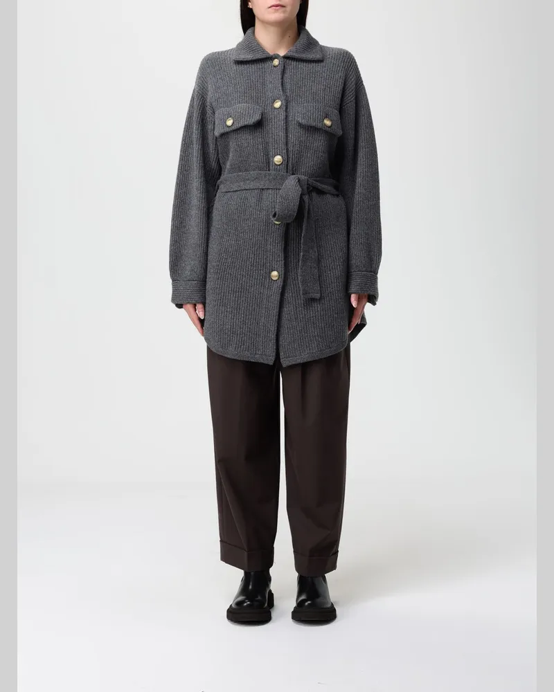 Brunello Cucinelli Strickjacke damen Grau