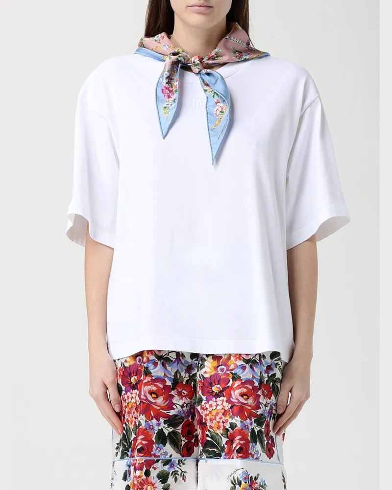 Dolce & Gabbana T-shirt damen Dolce & Gabbana Weiß