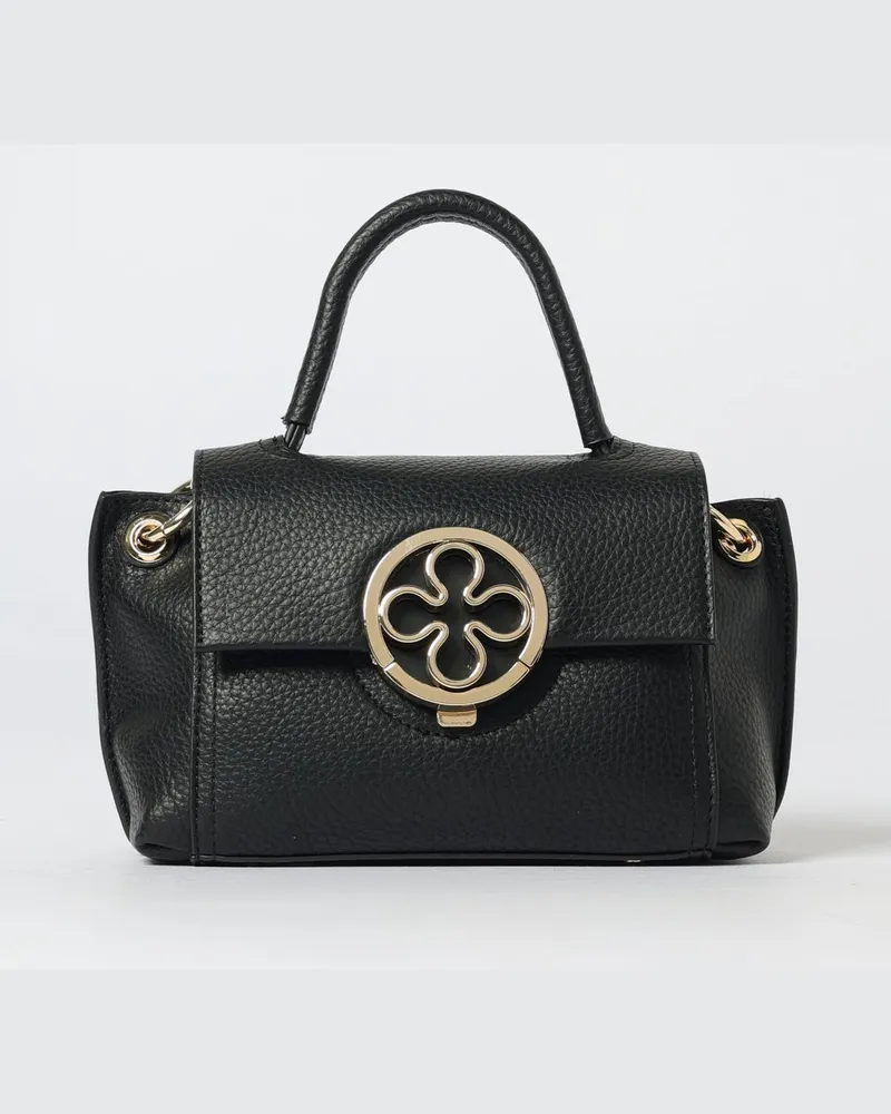 V°73 Schultertasche damen Schwarz