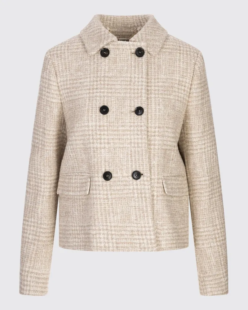 Kiton Mantel damen Braun