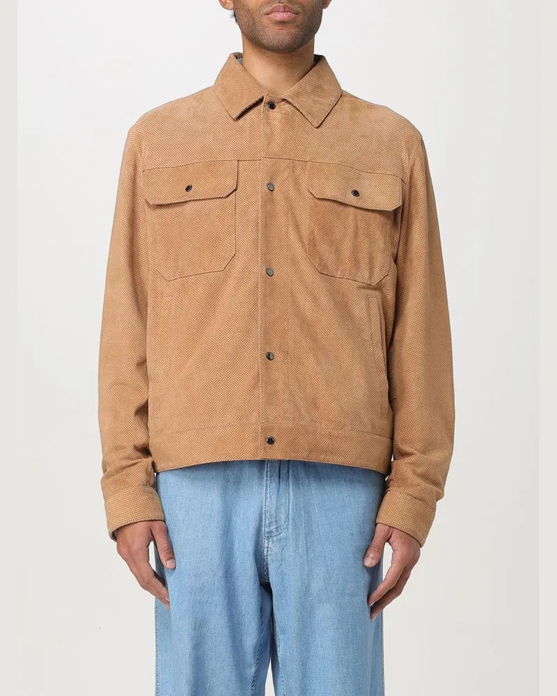 Emporio Armani Jacke herren Sand