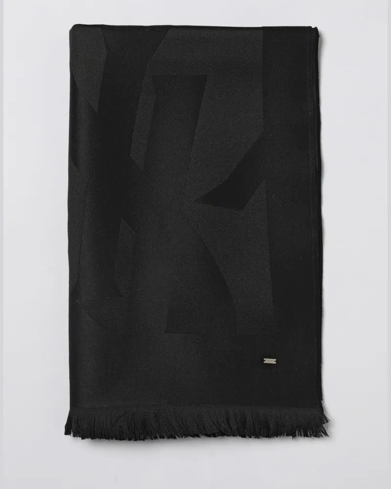 Saint Laurent Schal damen Schwarz