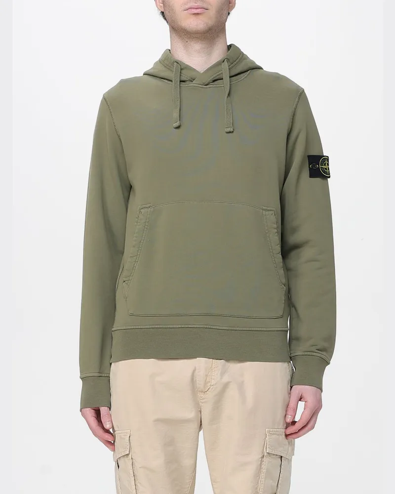 Stone Island Sweatshirt herren Grün