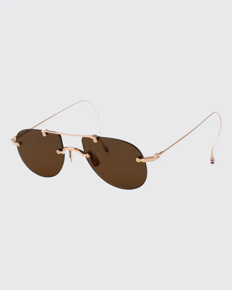 Thom Browne Sonnenbrille herren Gold