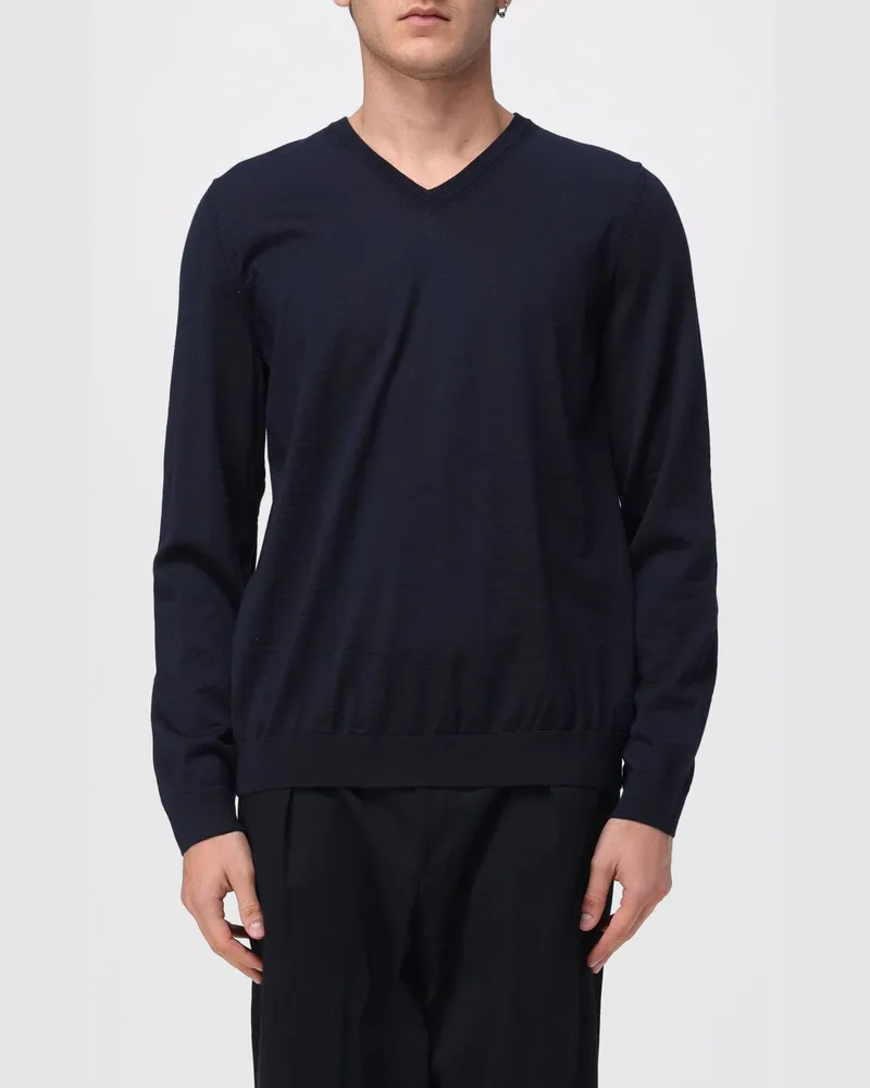 HUGO BOSS Pullover herren Blau