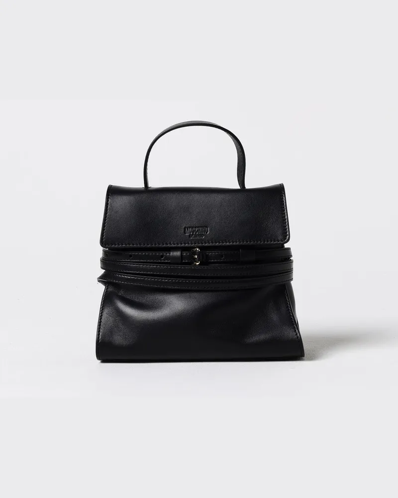 Moschino Schultertasche damen Schwarz