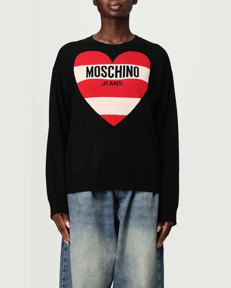 Moschino Pullover damen Weiß