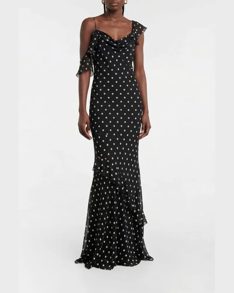 Self-Portrait Kleid damen Schwarz