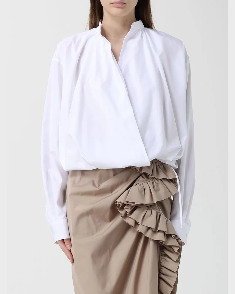 Dries van Noten Hemdbluse damen Weiß
