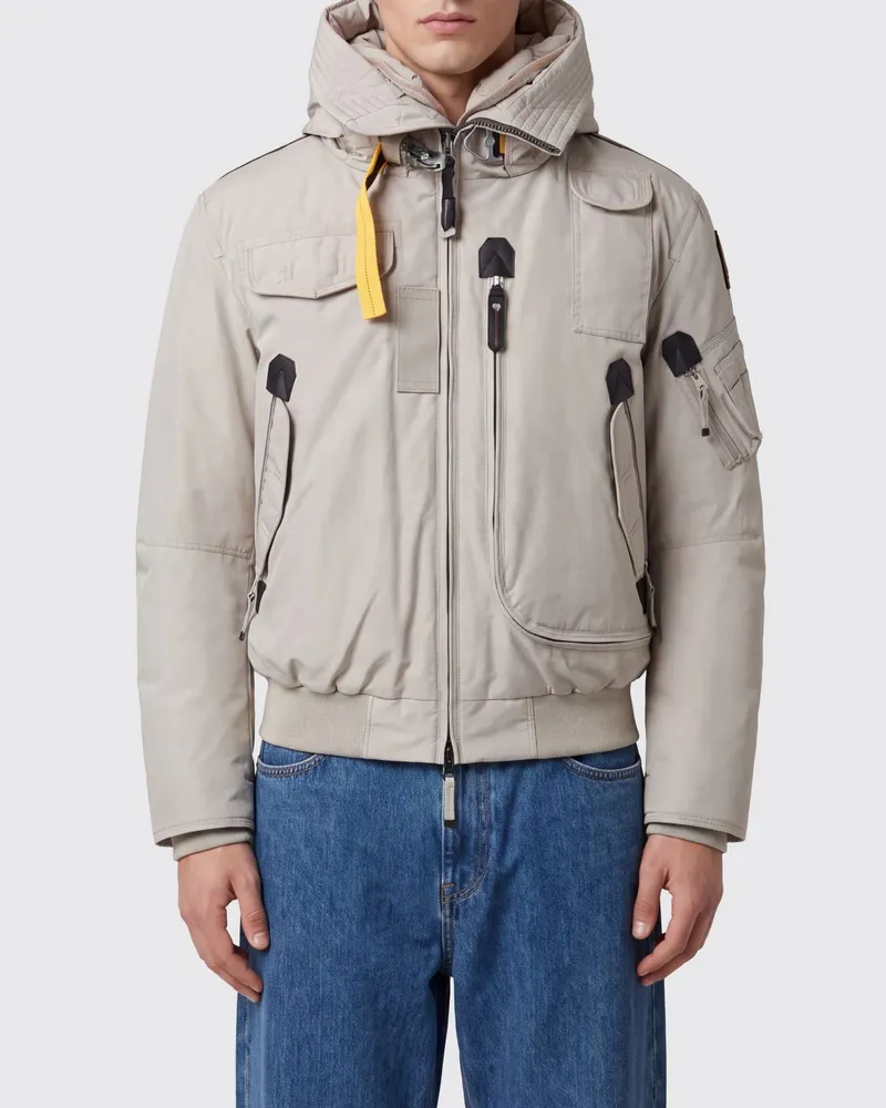 Parajumpers Wasserdichte Gobi Nylon-Bomberjacke mit verstellbarer Kapuze Rope