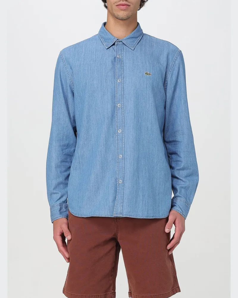 Lacoste Hemd herren Hellblau
