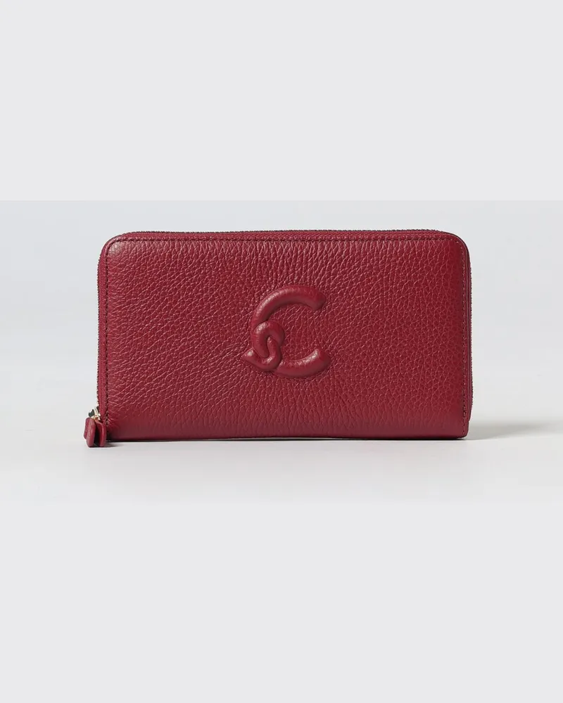 Coccinelle Geldbörsen damen Burgunderrot