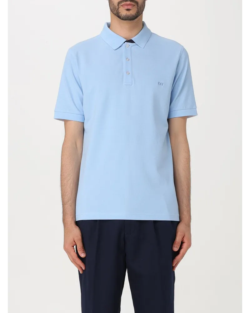 Fay Polo herren Hellblau