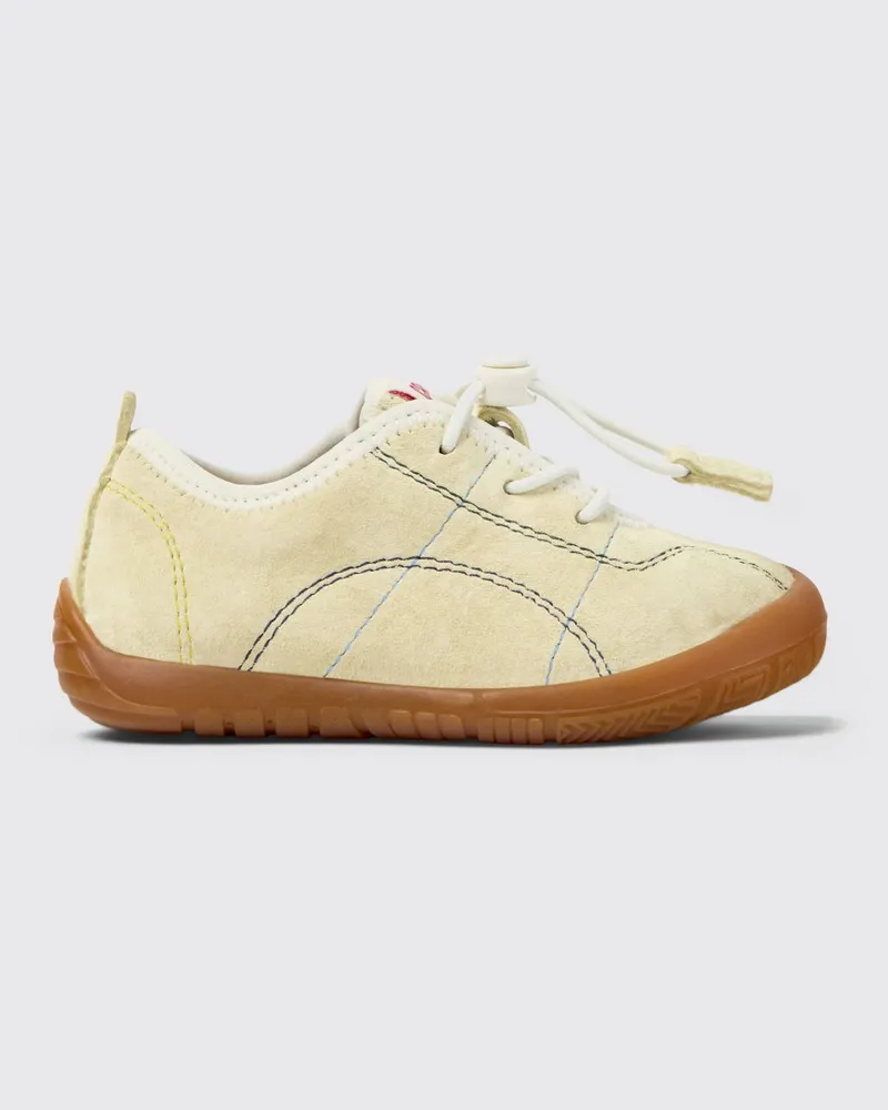 Camper Twins Nubuk-Sneakers Gelb