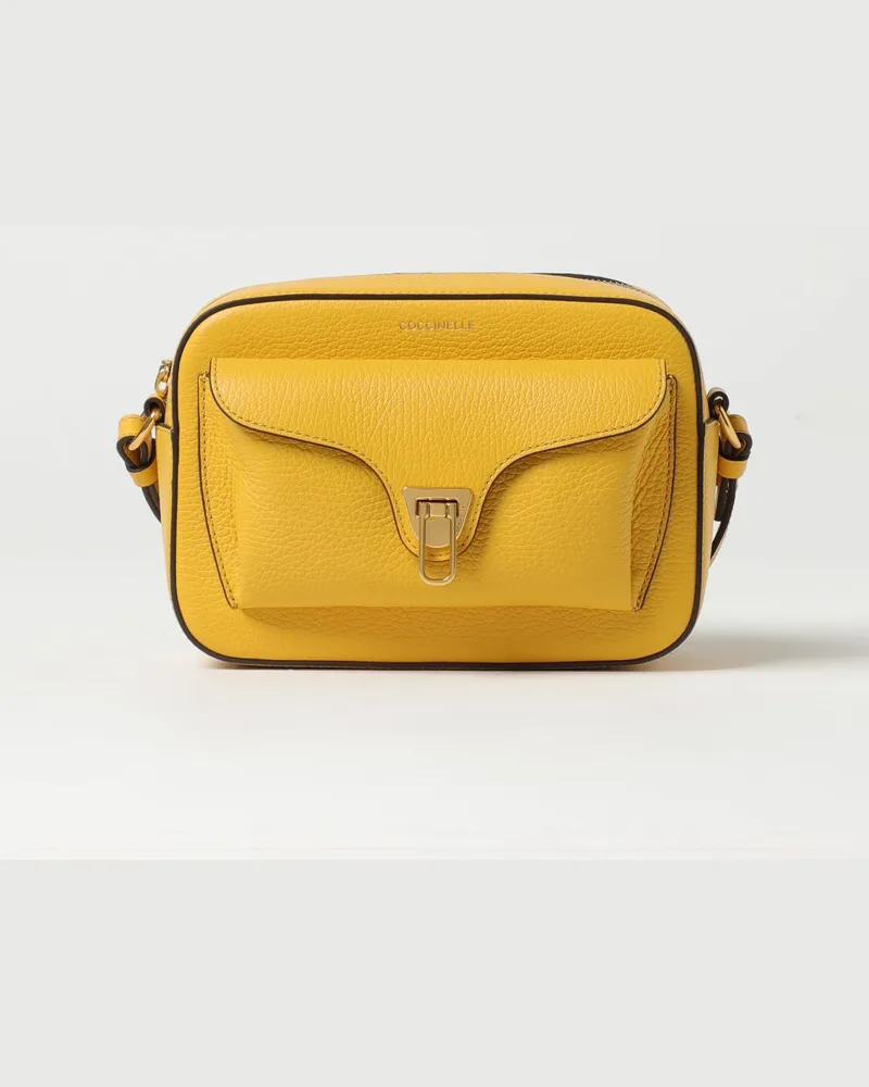 Coccinelle Schultertasche damen Gelb