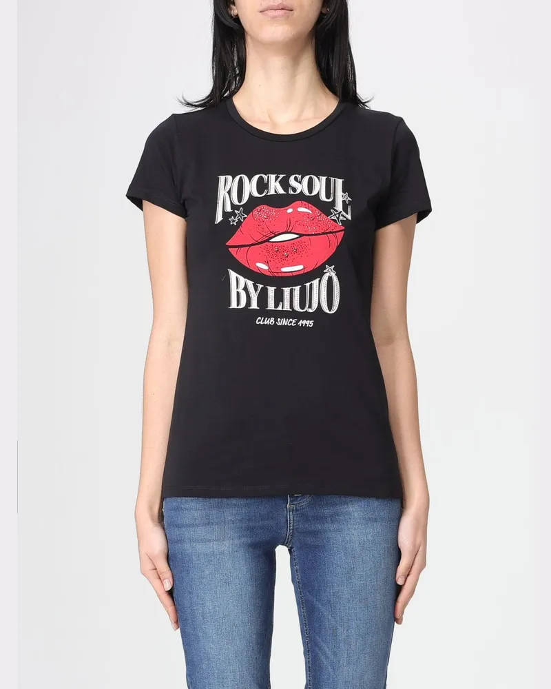 Liu Jo T-shirt damen Schwarz