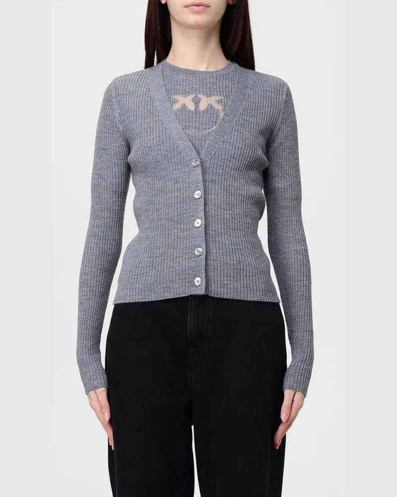 Pinko Strickjacke damen Grau