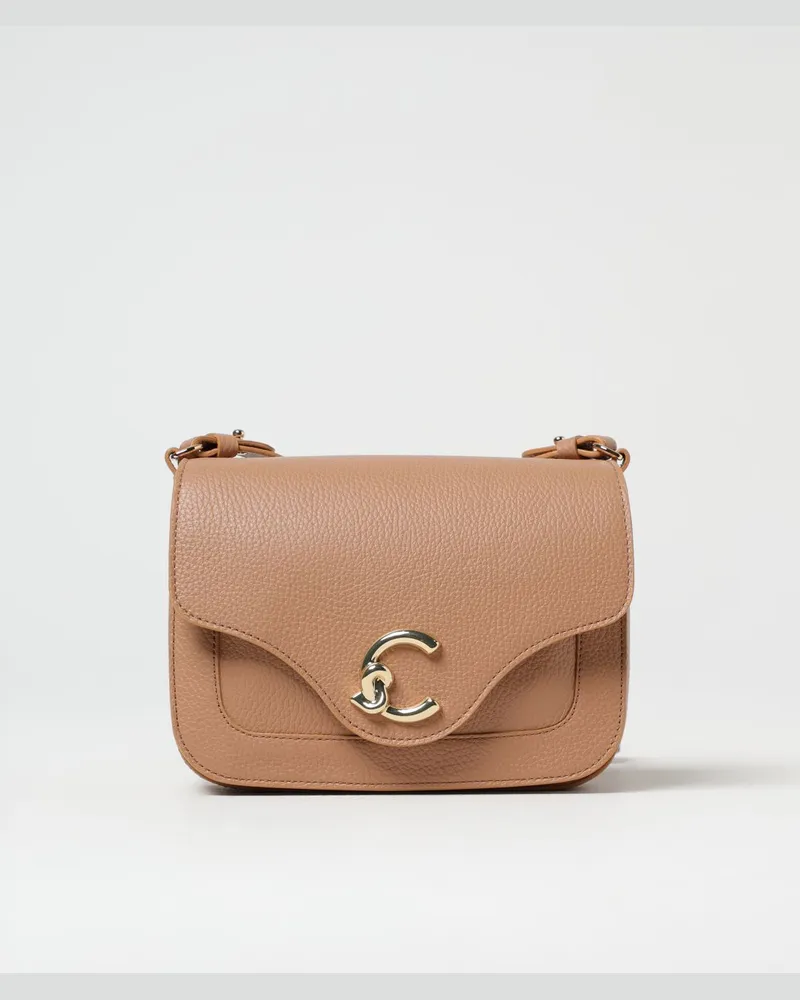 Coccinelle Schultertasche damen Beige