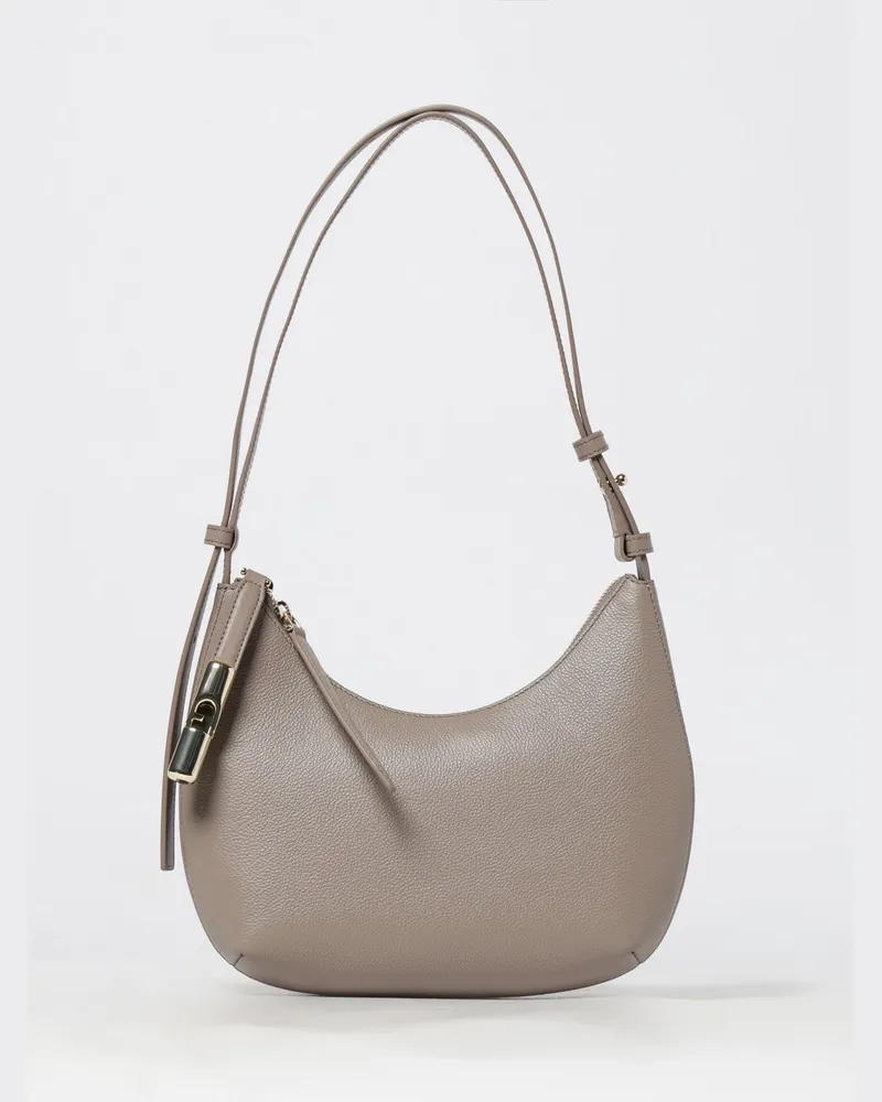 Furla Schultertasche damen Grau