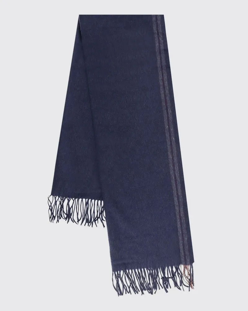 Brunello Cucinelli Schal herren Blau