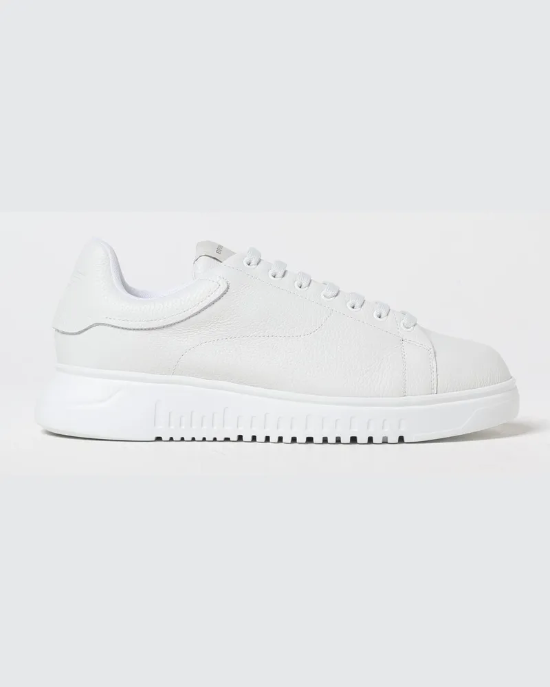 Emporio Armani Sneakers herren Weiß
