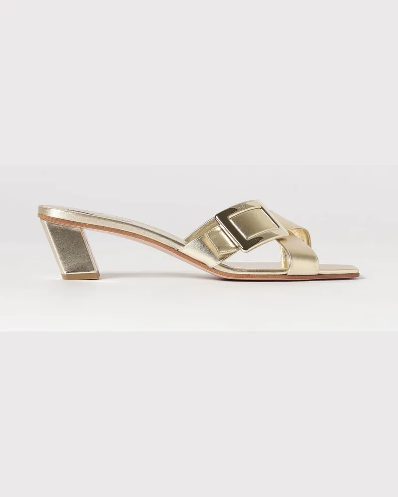 Roger Vivier Sandalen mit absatz damen Gold